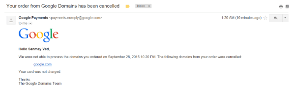 Eski Çalışanı Google.com’u 12$’a Satın Aldı 3 google